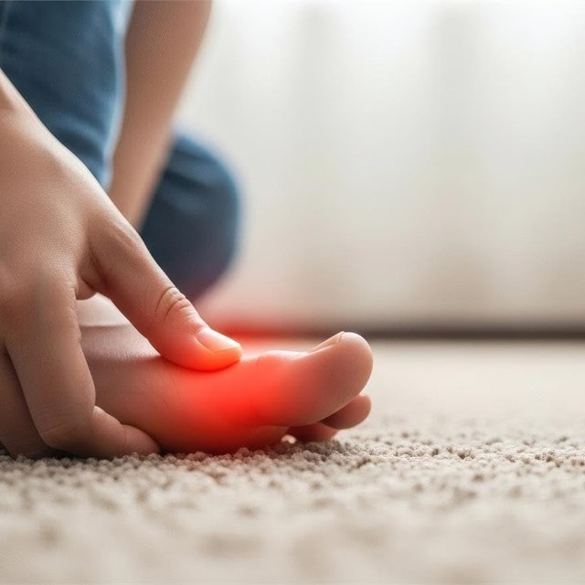 ¿Tiene juanetes? Póngase en manos de nuestro podólogo